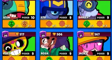 Conta - Brawl Stars (21K de troféus)