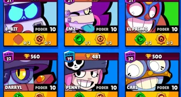 Conta - Brawl Stars (21K de troféus)