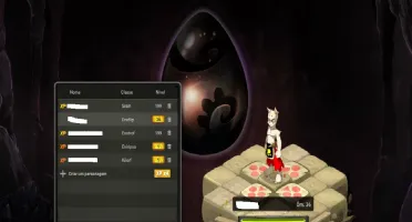 Conta Dofus com 5 personagens 199+ no Crocabulia