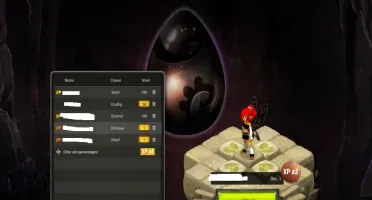 Conta Dofus com 5 personagens 199+ no Crocabulia