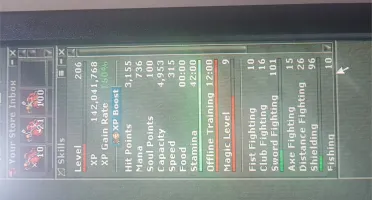 EK lvl 206 em Gladera (aceito contrapropostas)