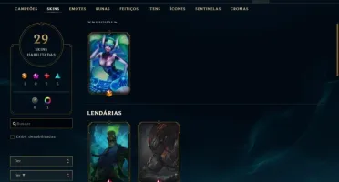 conta de lol platina 4 com MMr alto,conta desde 2014