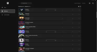 Conta Epic Games com mais de 111 jogos