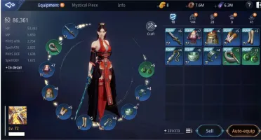 Vendo conta mir4 Taoista lvl 72