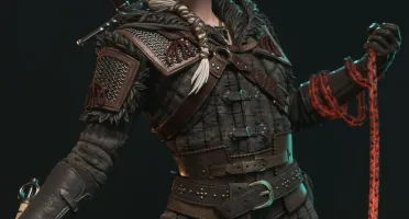 Tanuki Figures - CIRI - The Witcher 4 3D STL