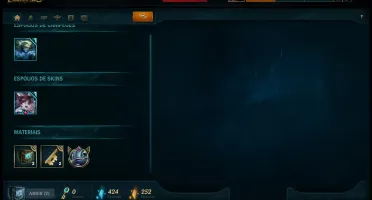 Conta lol BRONZE 3 com varias skin legais
