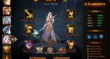 VENDO CONTA 33KK DE BR LEAGUE OF ANGELS