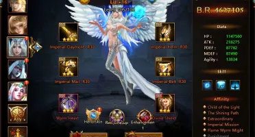 VENDO CONTA 33KK DE BR LEAGUE OF ANGELS