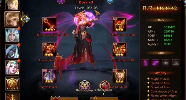 VENDO CONTA 33KK DE BR LEAGUE OF ANGELS