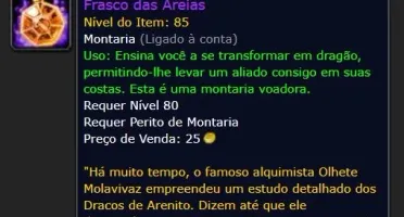 Frasco das Areias - Draco de Arenito