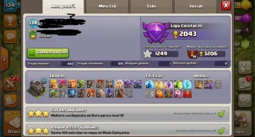 Clash Of Clans Cv 9 Full Heróis 30