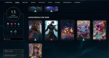 VENDA DE 2 CONTAS EXCELENTES