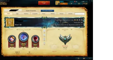 Conta League of Legends Prata 3