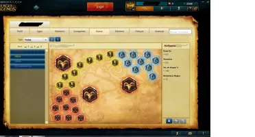 Conta League of Legends gold 5 11 skins