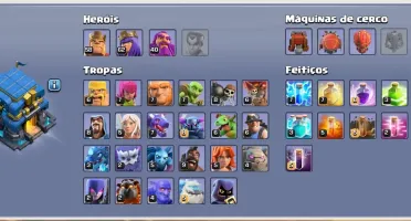 Clash of Clans - Cv12 - Quase full