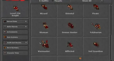 EK 256 113/108 + Warrior Retro + Vários chars skills 100+