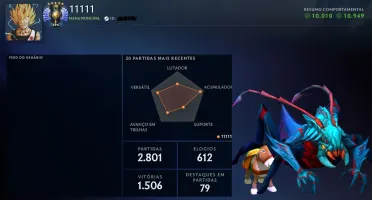 Vendo conta DIVINE 5 com CS 2 PRIME 13k