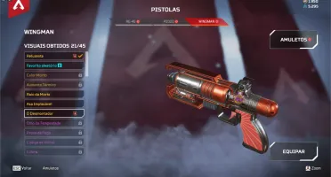Conta de apex mestre s8, s9 herança path e blood