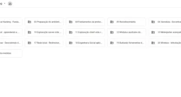 MAIS DE 130GB DE ARQUIVOS E VIDEO AULAS DE HACKING