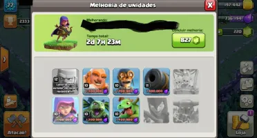 clash of clans cv 8 e Noturna cv 6  Falar Com Julianna