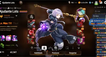 Conta epic seven com 3Ml 5* /Collab re:zero!