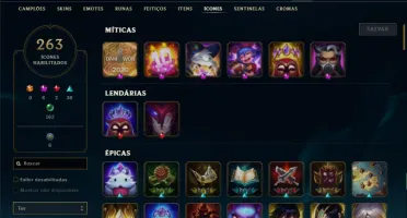 Conta prata 2 com TODOS os champs e 192 Skins + 106 Cromas