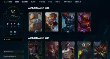 vendendo contas lol, não jogo mais