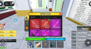 Conta De Blox Fruits