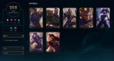 CONTA DE LOL 2013