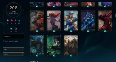 CONTA DE LOL 2013