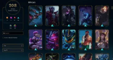 CONTA DE LOL 2013