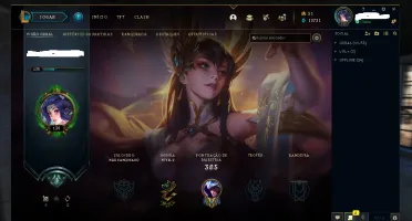 CONTA DE LOL 2013