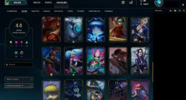 CONTA LEAGUE OF LEGENDS - DIAMANTE 5 (s8)