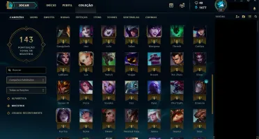 CONTA LEAGUE OF LEGENDS - DIAMANTE 5 (s8)
