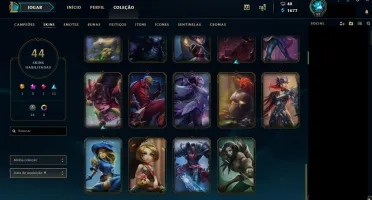 CONTA LEAGUE OF LEGENDS - DIAMANTE 5 (s8)