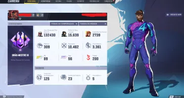 Conta Marvel Rivals - GM3 Season (3.5 5.5 6.0) Varias Skins!