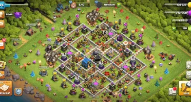 Conta Clash Of Clans Cv12 Recem!