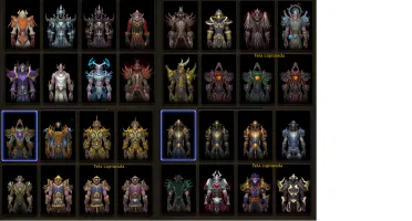 Conta PVP GLAD + muitos chares +The War Within comprado