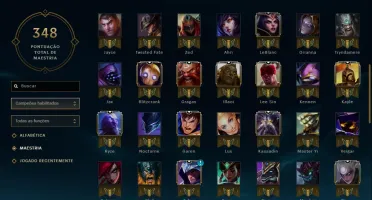 LOL > Conta Prata 3 90+champs 30+skin com lendárias barato