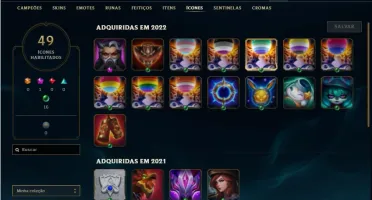 Conta diamante 3 com 31 Champs e 7 Skins ( 48 PDL )