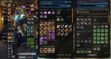 Conta New World Gs 621, 1000h de jogo