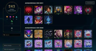 CONTALOL-232 Skins,113 Emotes,243 Ícones,17 icones,43 cromas
