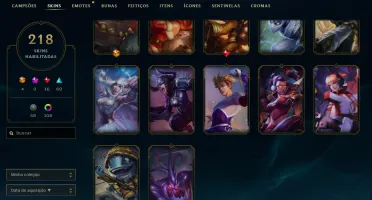 conta league of legends D3 2013 peak elo 665lp(2022)