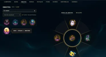 conta league of legends D3 2013 peak elo 665lp(2022)