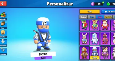 Conta do stumble guys