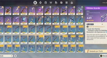 GENSHIN IMPACT AR 46 - CHILDE, JEAN, MONA LV 80, LV 70+