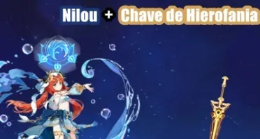 Conta Genshin Impact AR 5 com Nilou e Chave de Hierofania