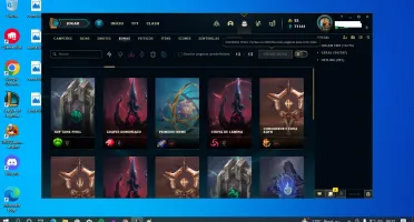 CONTA NO LOL FULL CHAMP / 459 SKINS / 162 CROMAS