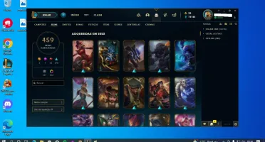 CONTA NO LOL FULL CHAMP / 459 SKINS / 162 CROMAS
