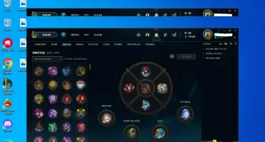 CONTA NO LOL FULL CHAMP / 459 SKINS / 162 CROMAS